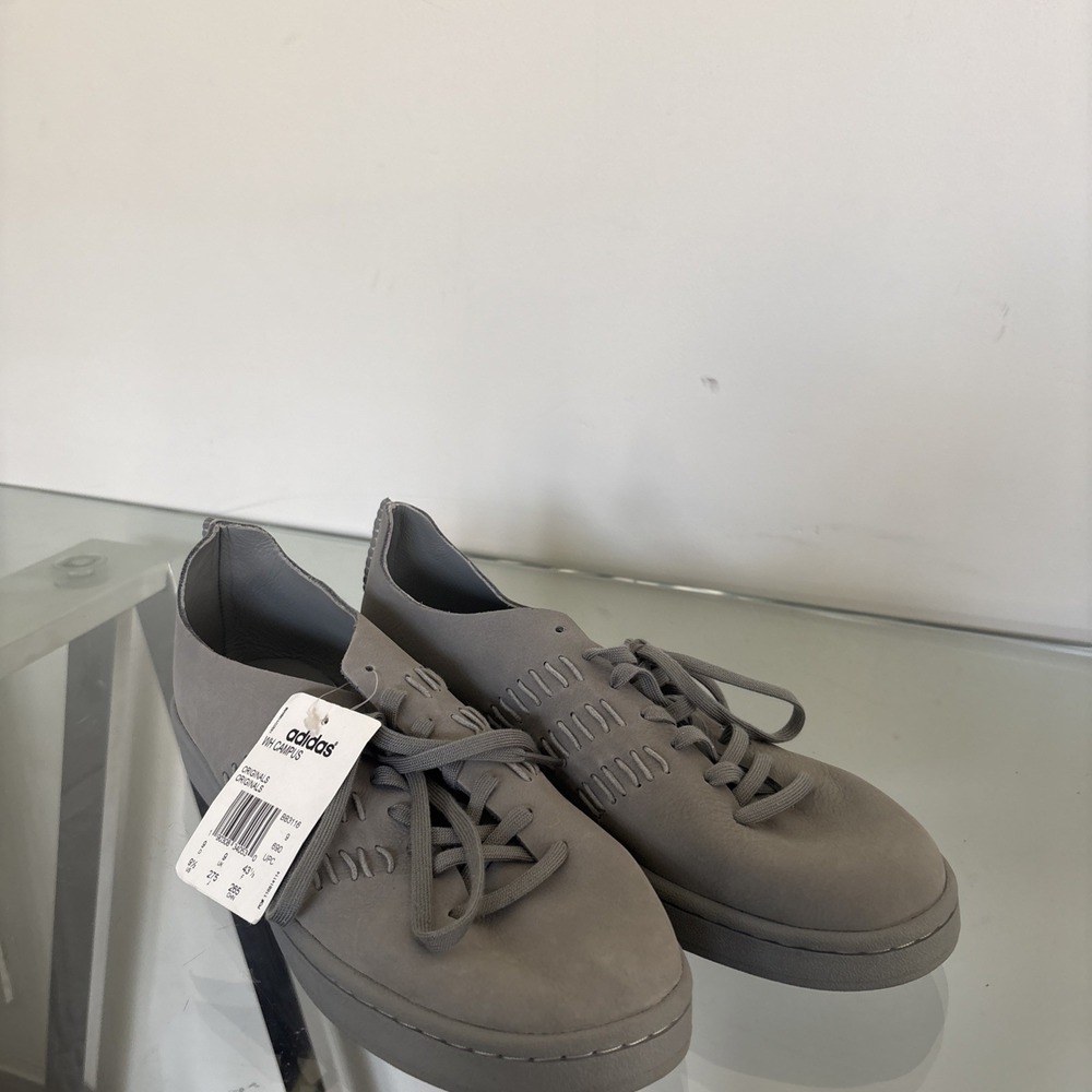 Adidas Wh Campus Grey Shoes Size 9 1/2 With Tags